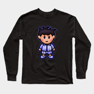 Ness in Pajamas Long Sleeve T-Shirt